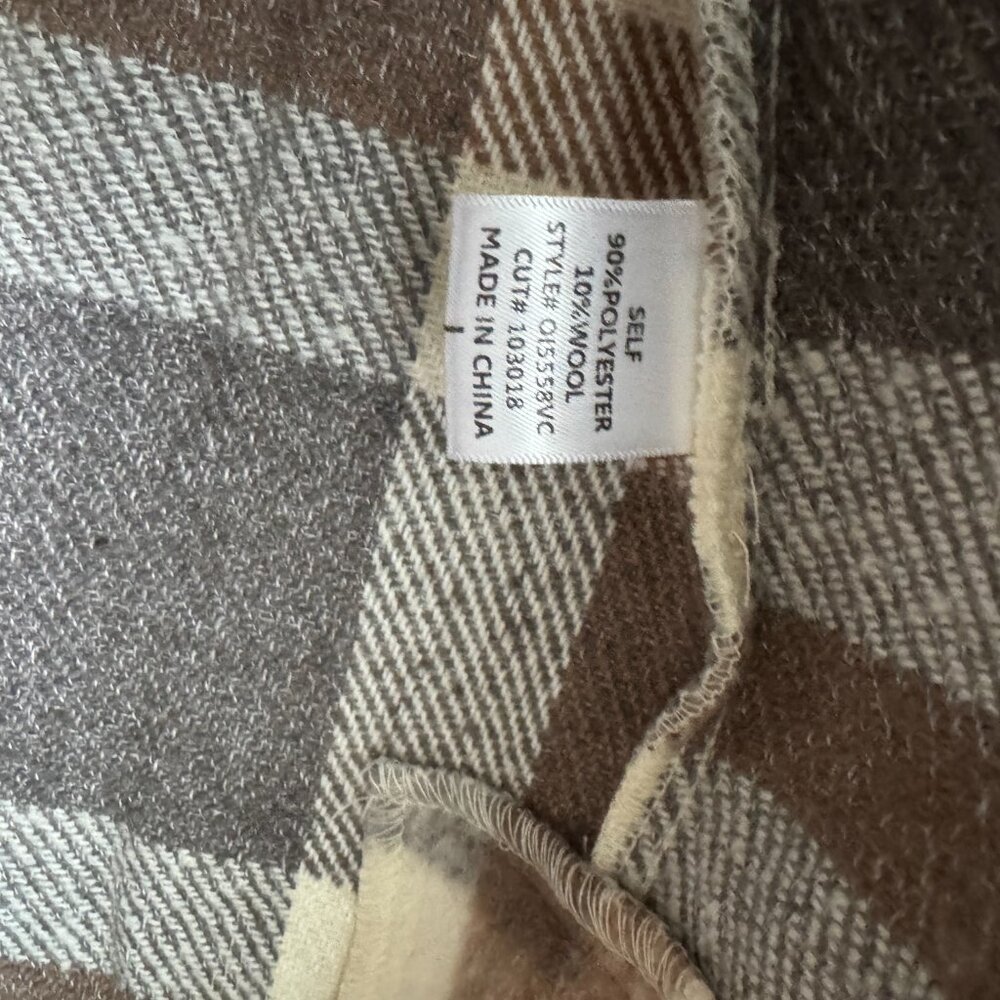 Vici Fore Button Down Checkered Jacket - image 3